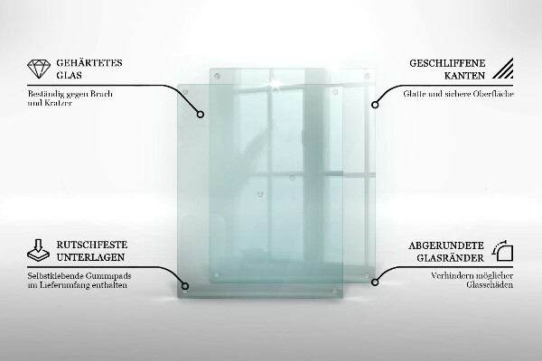 Transparentna płyta ochronna na indukcję 2x40x52 cm