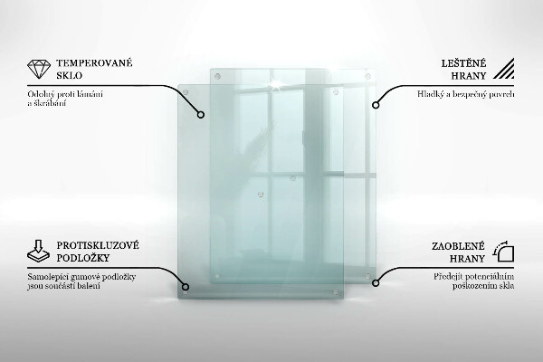 Transparentna płyta ochronna na indukcję 2x40x52 cm