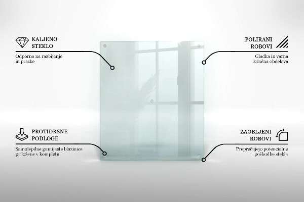 Transparentna osłona na płytę indukcyjną 60x52 cm