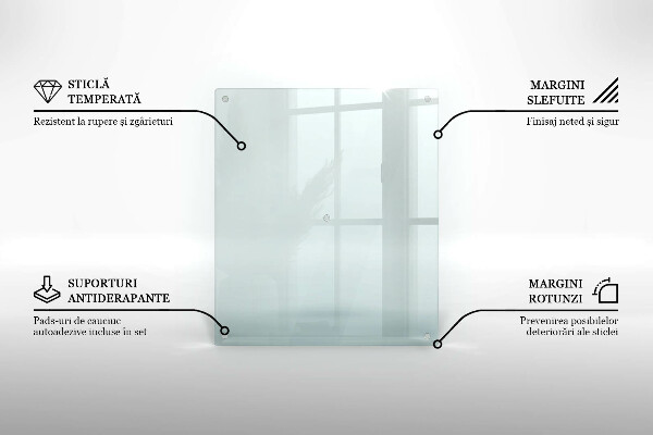 Transparentna osłona na płytę indukcyjną 60x52 cm
