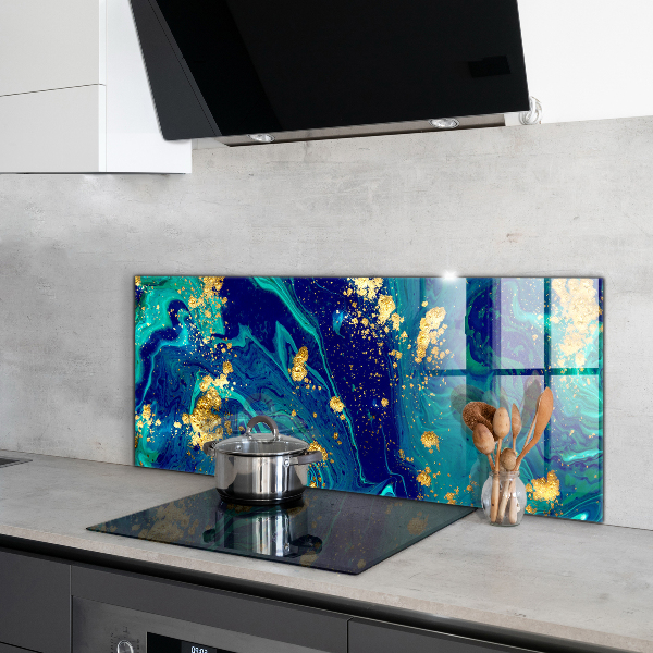 Szkło ozdobne do kuchni Sztuka Nowoczesna Abstrakcja