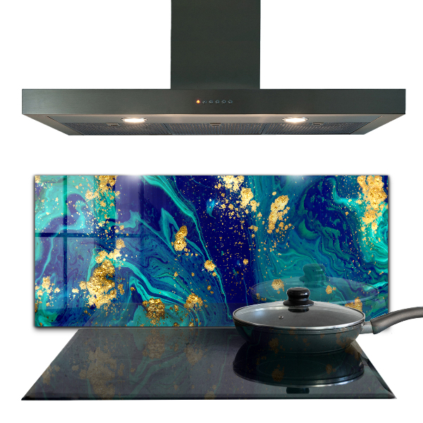 Szkło ozdobne do kuchni Sztuka Nowoczesna Abstrakcja