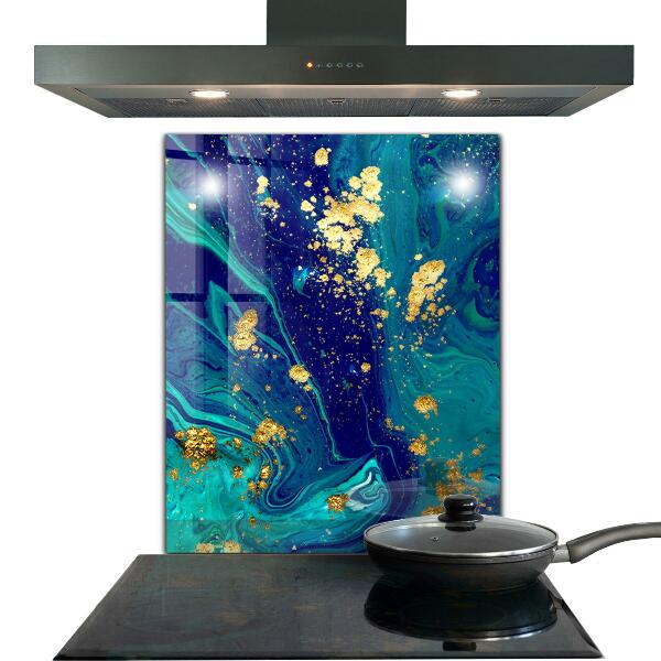 Szkło ozdobne do kuchni Sztuka Nowoczesna Abstrakcja