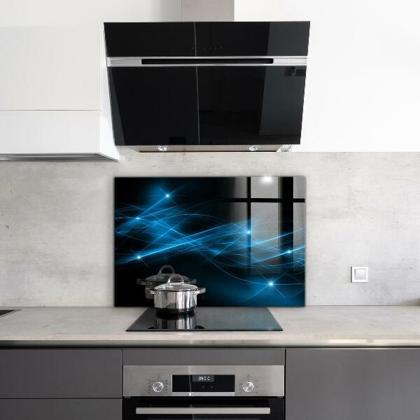 Panel szklany do kuchni Schemat Energii Połączenia