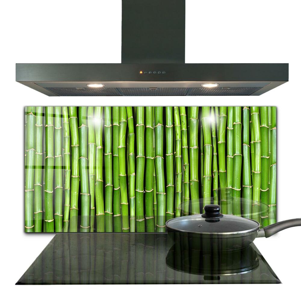 Panel szklany do kuchni Bambus Azjatycki