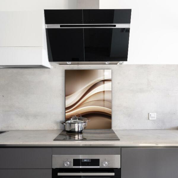 Panel szklany do kuchni Fala Energii Abstrakcja