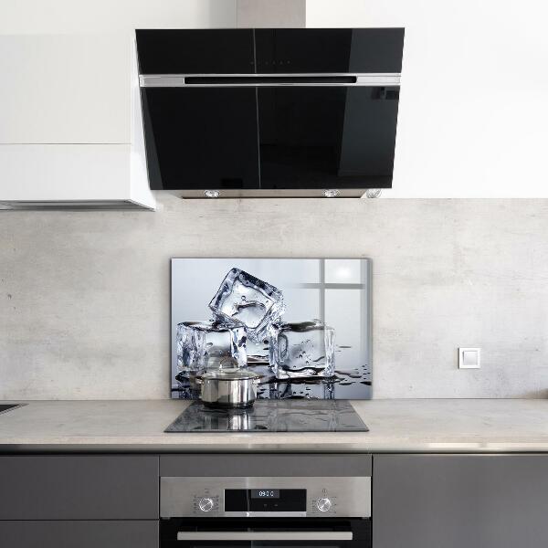 Panel szklany do kuchni Kostki Lodu Orzeźwienie