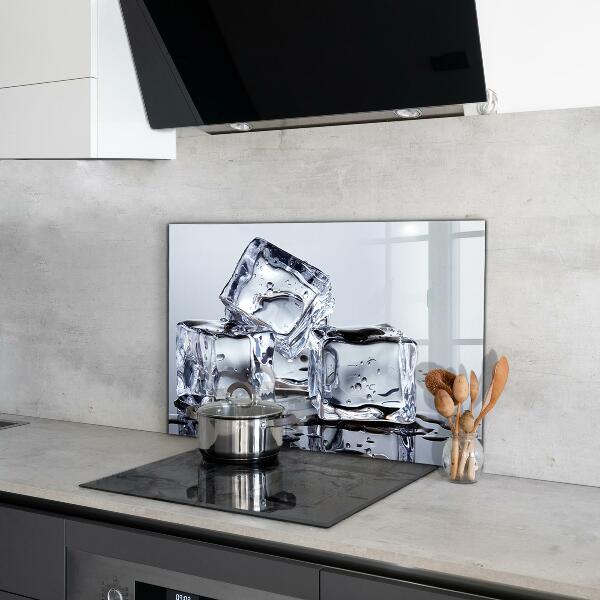 Panel szklany do kuchni Kostki Lodu Orzeźwienie