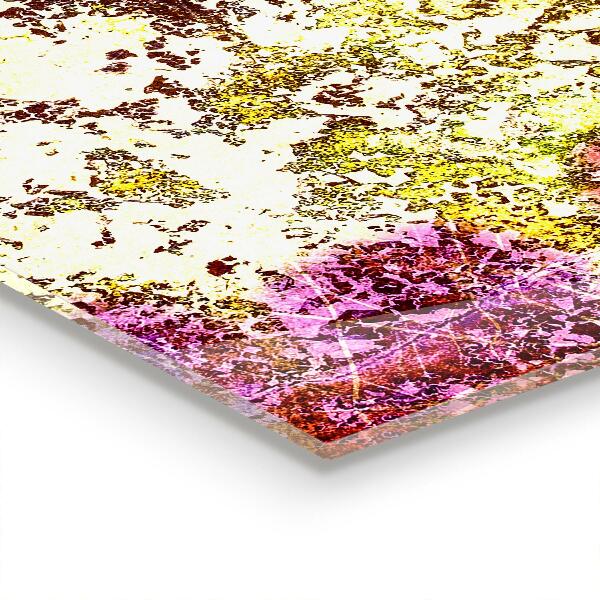 Panel szklany do kuchni Pomarańczowa Abstrakcja