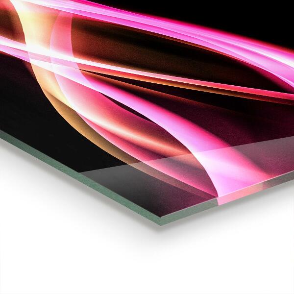 Panel szklany do kuchni Nowoczesna Abstrakcja Wibracja