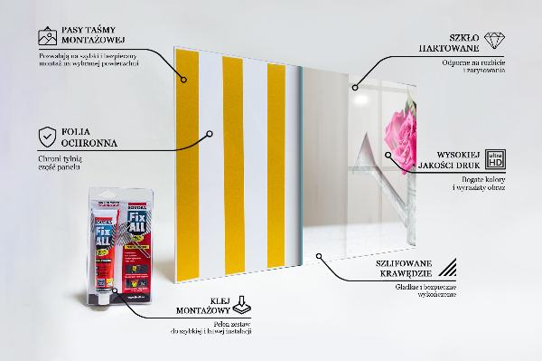 Panel szklany do kuchni Konewka z Bukietem Róż