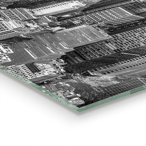 Panel szklany do kuchni Architektura Nowego Jorku