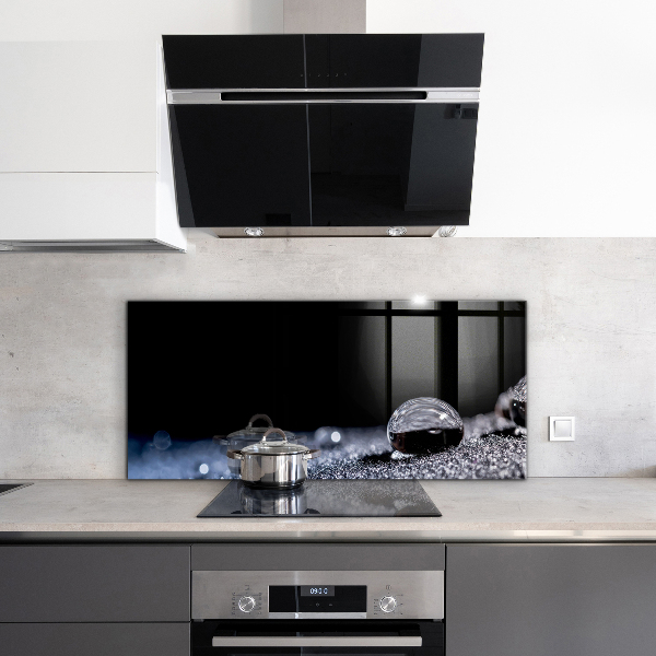 Szkło ozdobne do kuchni Kropla Rosy o Poranku