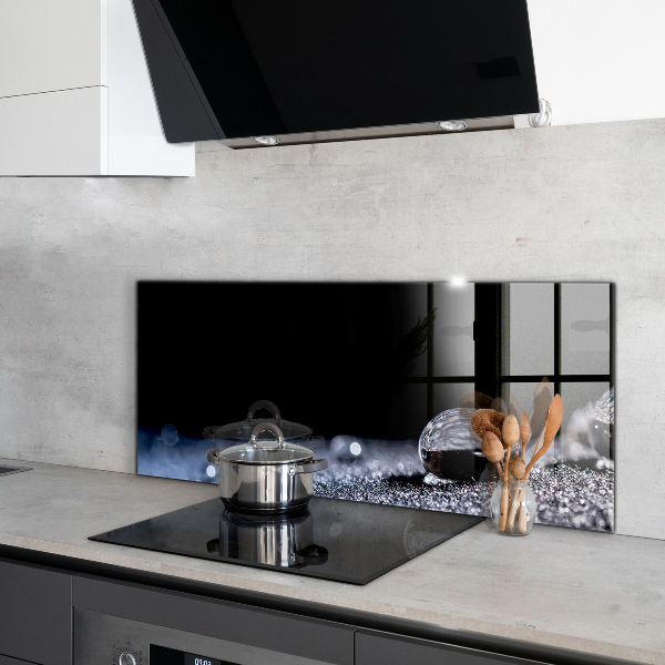 Szkło ozdobne do kuchni Kropla Rosy o Poranku