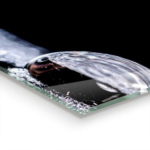 Szkło ozdobne do kuchni Kropla Rosy o Poranku