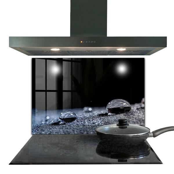 Szkło ozdobne do kuchni Kropla Rosy o Poranku