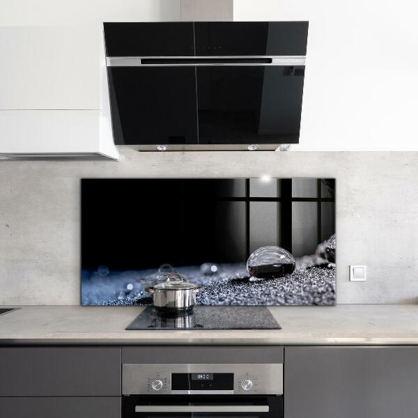 Szkło ozdobne do kuchni Kropla Rosy o Poranku