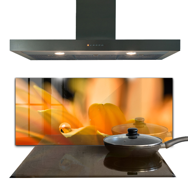 Panel nad blat kuchenny Kwiat Gerber