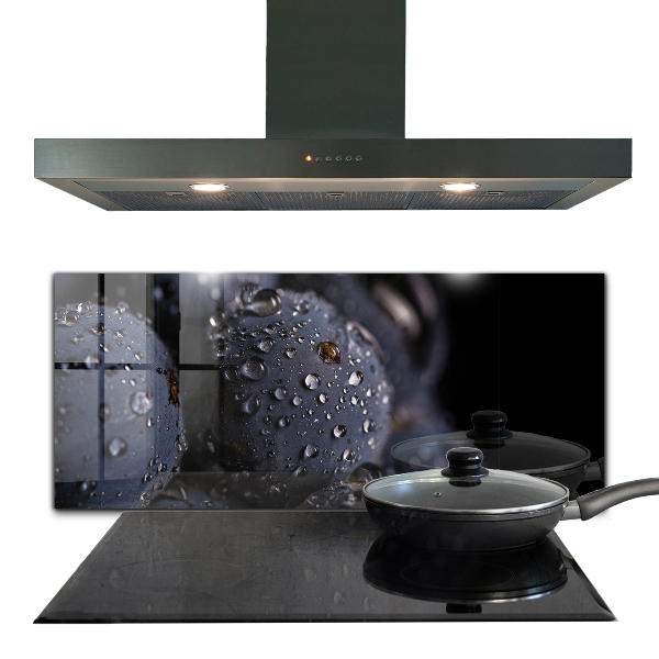 Panel szklany do kuchni Soczyste Borówki