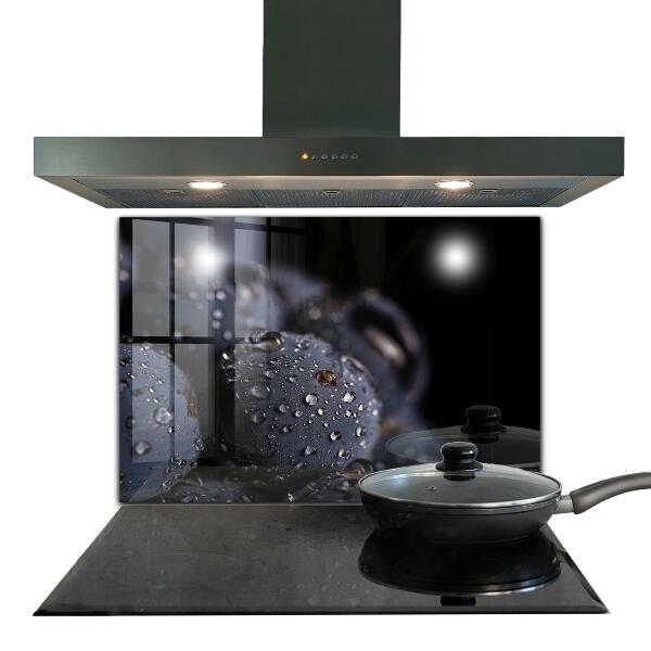 Panel szklany do kuchni Soczyste Borówki