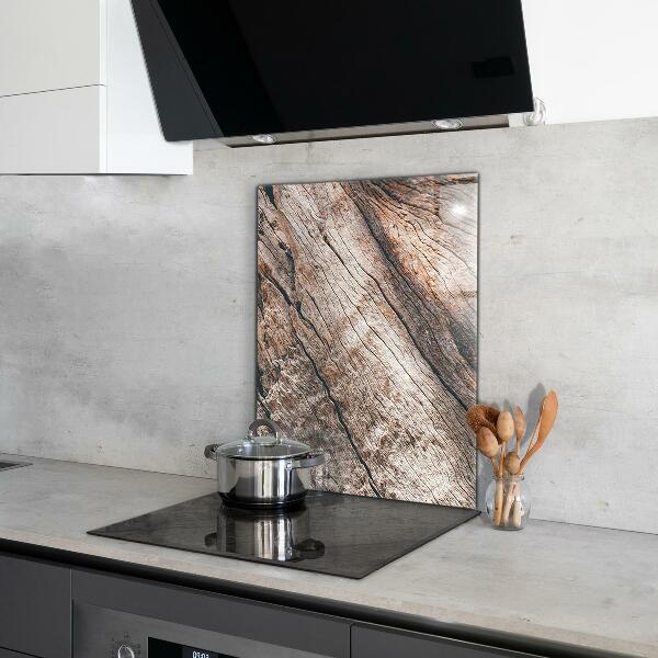 Panel szklany do kuchni Kora Drzewa Tekstura Pnia