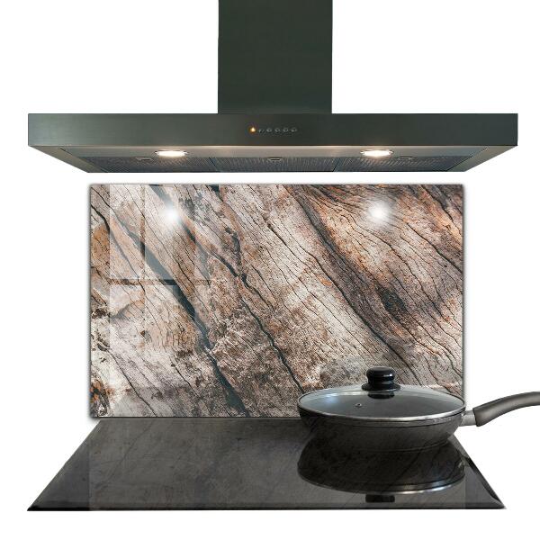 Panel szklany do kuchni Kora Drzewa Tekstura Pnia