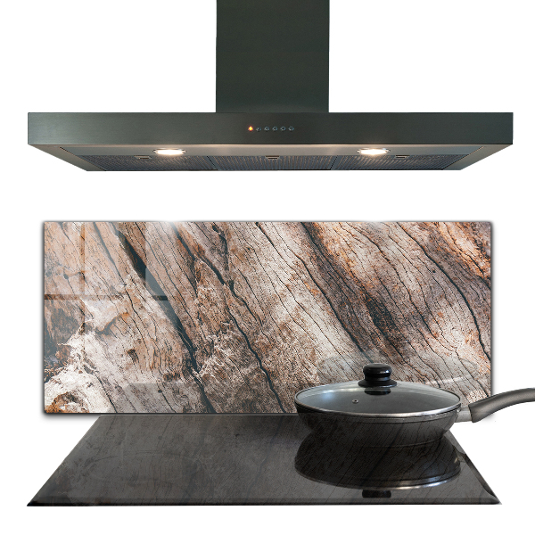 Panel szklany do kuchni Kora Drzewa Tekstura Pnia