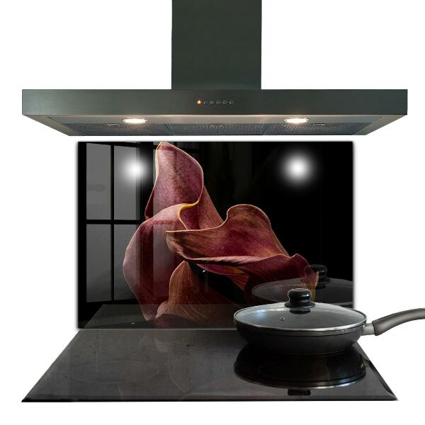 Panel szklany do kuchni Elegancki Delikatny Liść