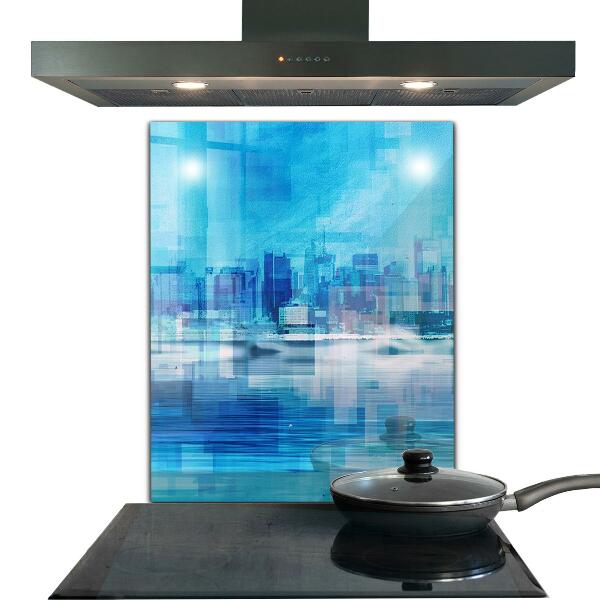 Panel szklany do kuchni Panorama Manhattan Nowy- Jork