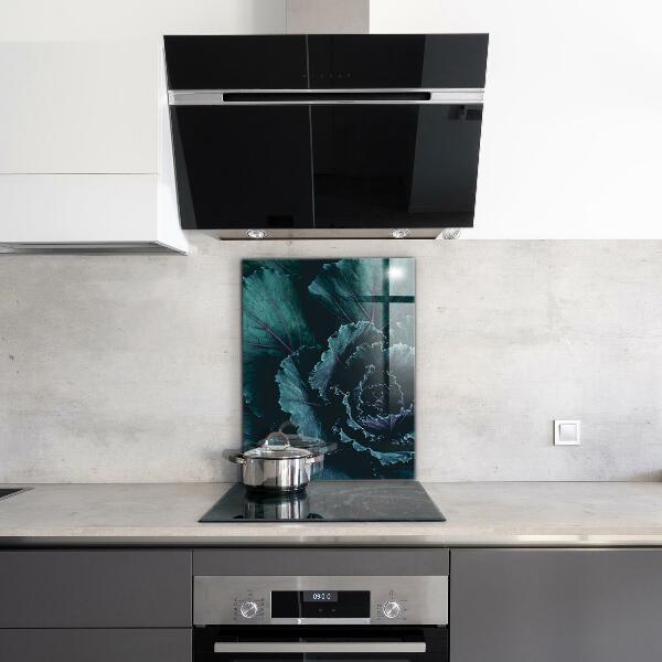 Lacobel do kuchni Liście Kapusty Ciemno-zielone