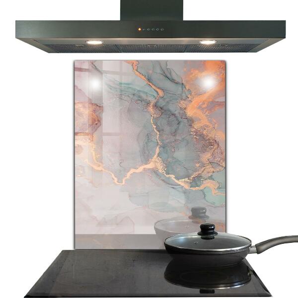 Panel szklany do kuchni Tekstury Marmuru