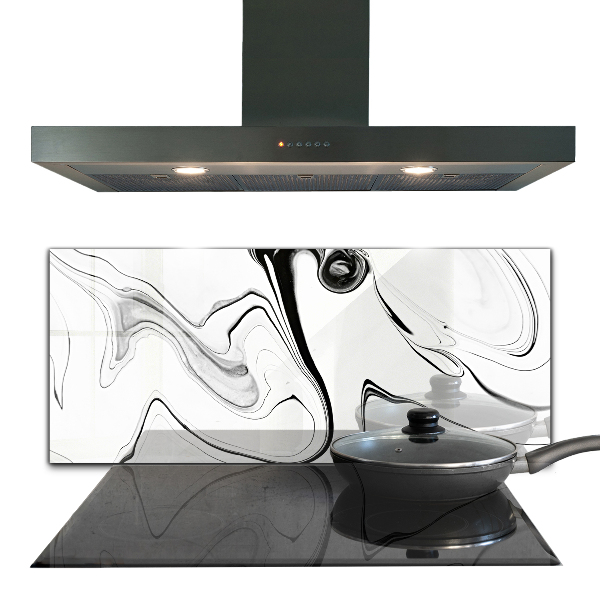 Panel szklany do kuchni Akwarela Monochromatyczna