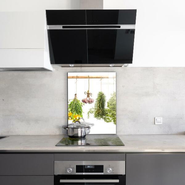 Lacobel do kuchni Suszone Zioła Ziołolecznictwo