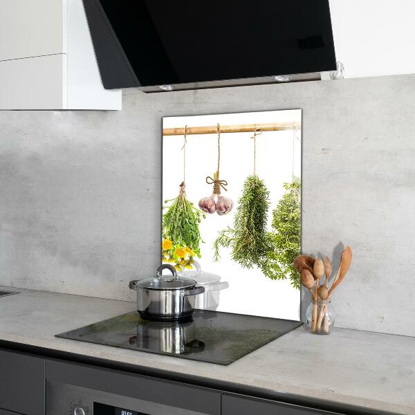 Lacobel do kuchni Suszone Zioła Ziołolecznictwo