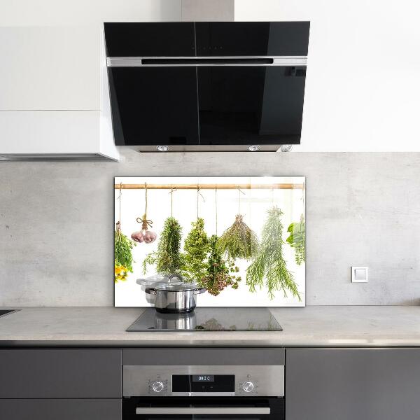 Lacobel do kuchni Suszone Zioła Ziołolecznictwo