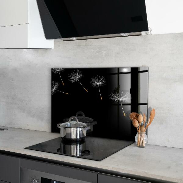 Szkło na ścianę do kuchni Dmuchawce na Wietrze