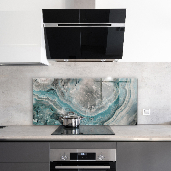 Panel szklany do kuchni Wzór Abstrakcyjny Wir Koloru