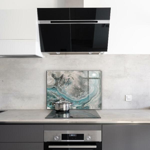 Panel szklany do kuchni Wzór Abstrakcyjny Wir Koloru