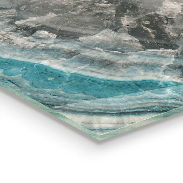 Panel szklany do kuchni Wzór Abstrakcyjny Wir Koloru