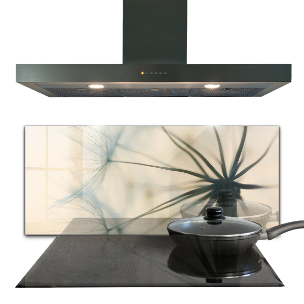 Szkło na ścianę do kuchni Piękny Delikatny Dmuchawiec