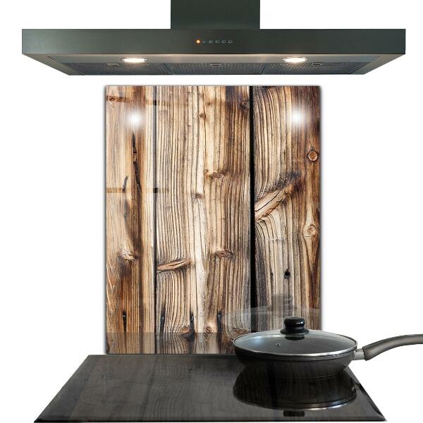 Lacobel do kuchni Stary Dąb Drewno