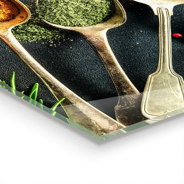 Panel szklany do kuchni Przyprawy Aromatyczne