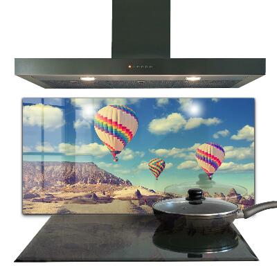 Panel szklany do kuchni Cappadocia Balony Turcja