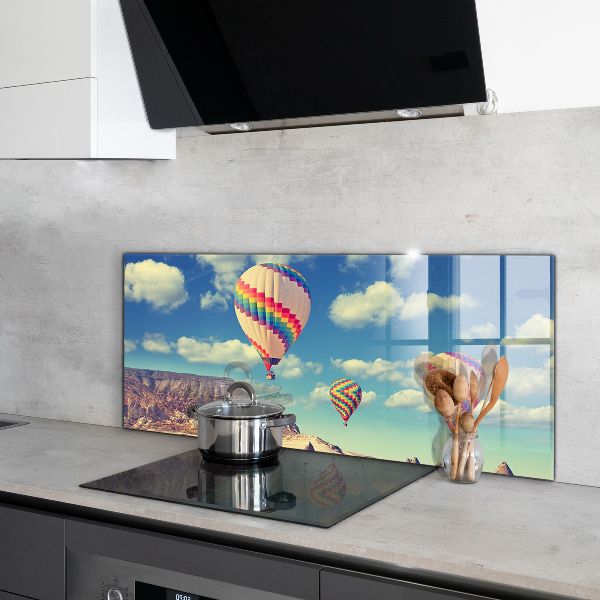 Panel szklany do kuchni Cappadocia Balony Turcja