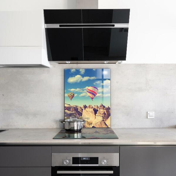 Panel szklany do kuchni Cappadocia Balony Turcja