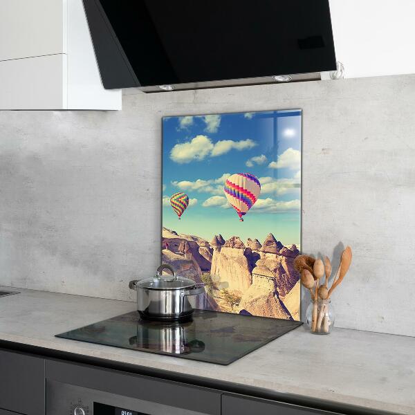 Panel szklany do kuchni Cappadocia Balony Turcja