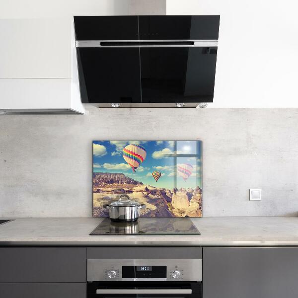Panel szklany do kuchni Cappadocia Balony Turcja