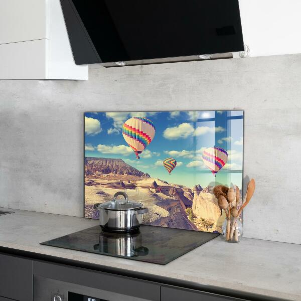 Panel szklany do kuchni Cappadocia Balony Turcja