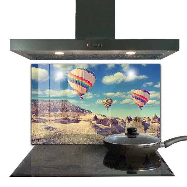 Panel szklany do kuchni Cappadocia Balony Turcja