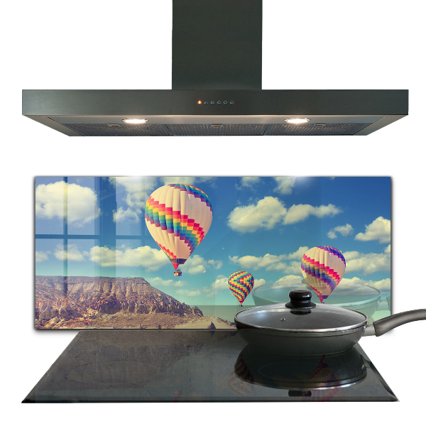 Panel szklany do kuchni Cappadocia Balony Turcja